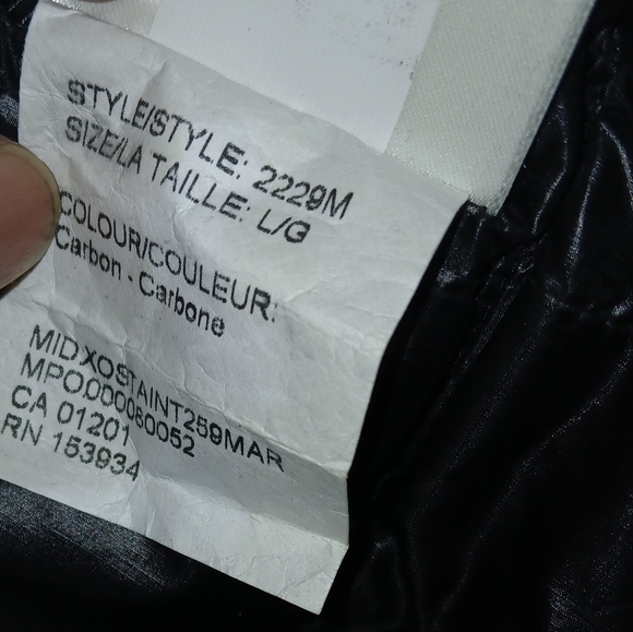 Canada Goose Shiny Black Puffer Vest - Picture 4 of 5